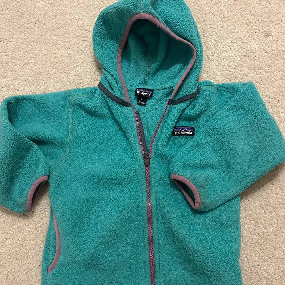 Patagonia Aqua Hooded Fleece Jacket